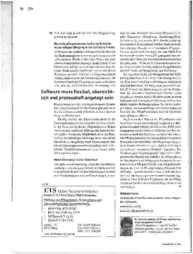 Vorschauseite 3: QualitätsprüfungenMit der richtigen Software jede Hürde meistern