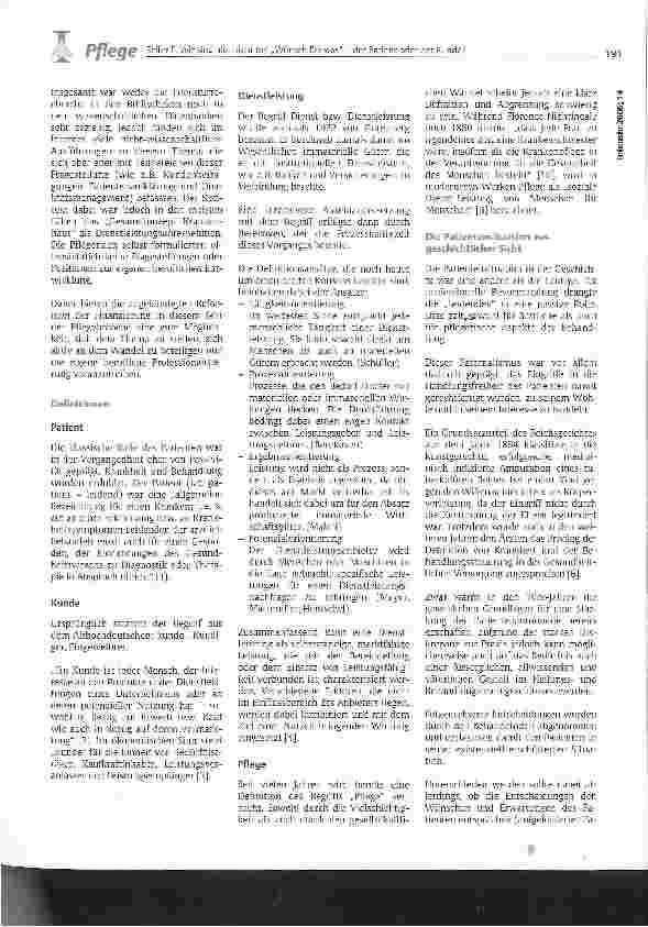 Vorschauseite 2: Wir sind hier nicht bei Wünsch Dir was -der Patient oder der Kunde?