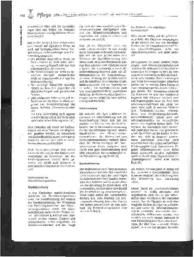 Vorschauseite 3: Wir sind hier nicht bei Wünsch Dir was -der Patient oder der Kunde?