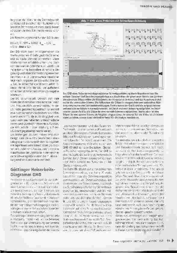 Vorschauseite 6: Objektive Messverfahren in der Stimmdiagnostik