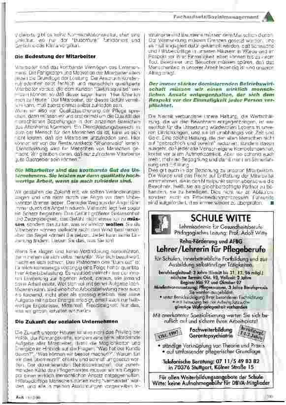 Vorschauseite 5: Altenhilfe zwischen Menschlichkeit und Profit