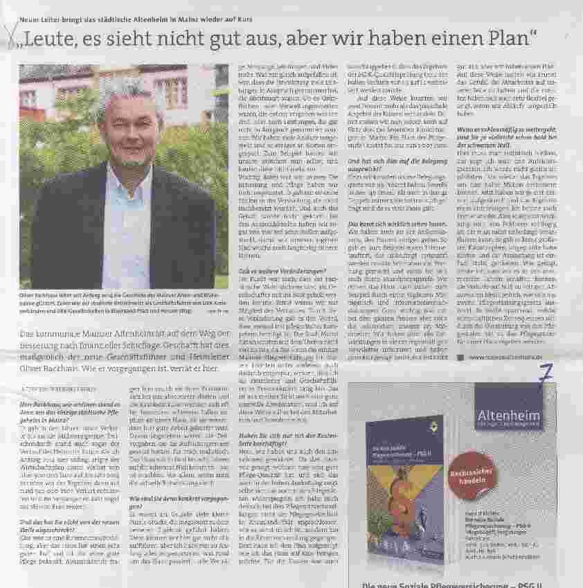 Vorschauseite 1: Leute, es sieht nicht gut aus, aber wir haben einen Plan