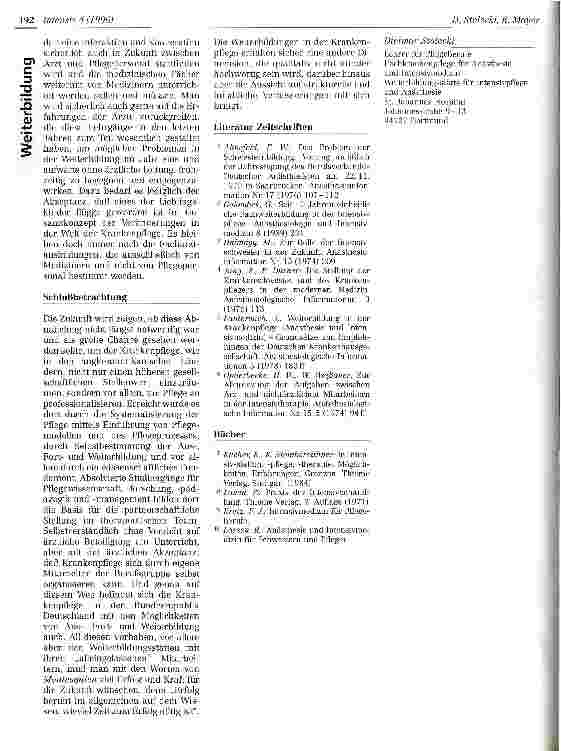 Vorschauseite 3: Entwicklung der Fachweiterbildung Rückblick - Ausblick