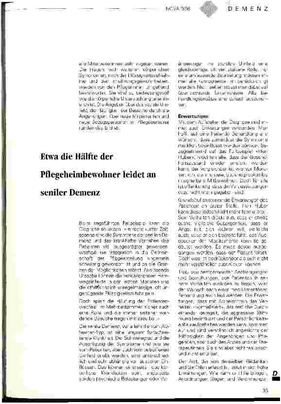 Vorschauseite 2: Erfahrungen eines Heimarztes