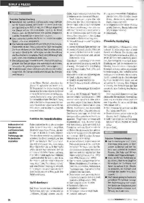 Vorschauseite 2: Anorektale Störungen