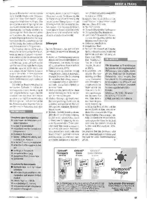 Vorschauseite 3: Anorektale Störungen