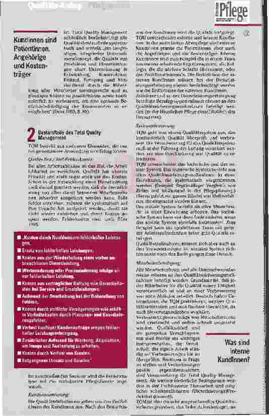Vorschauseite 3: Total Quality Management