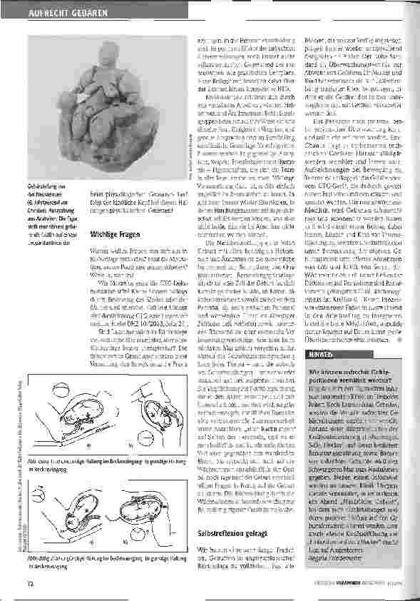 Vorschauseite 3: Physiologisch entbinden - ein Naturgesetz
