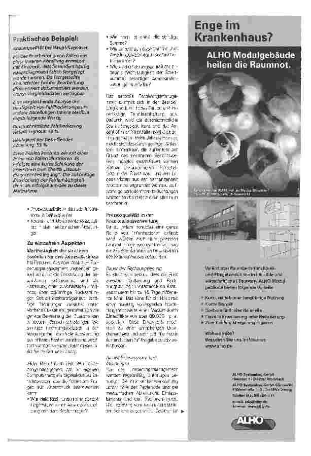 Vorschauseite 2: Daten mit großer Aussagekraft