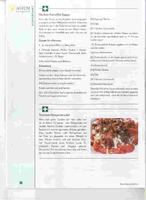 Vorschauseite 3: Sommer Sonne Salat! Trotz Verdauungsschwäche mit Ernährungrichtig kühlen