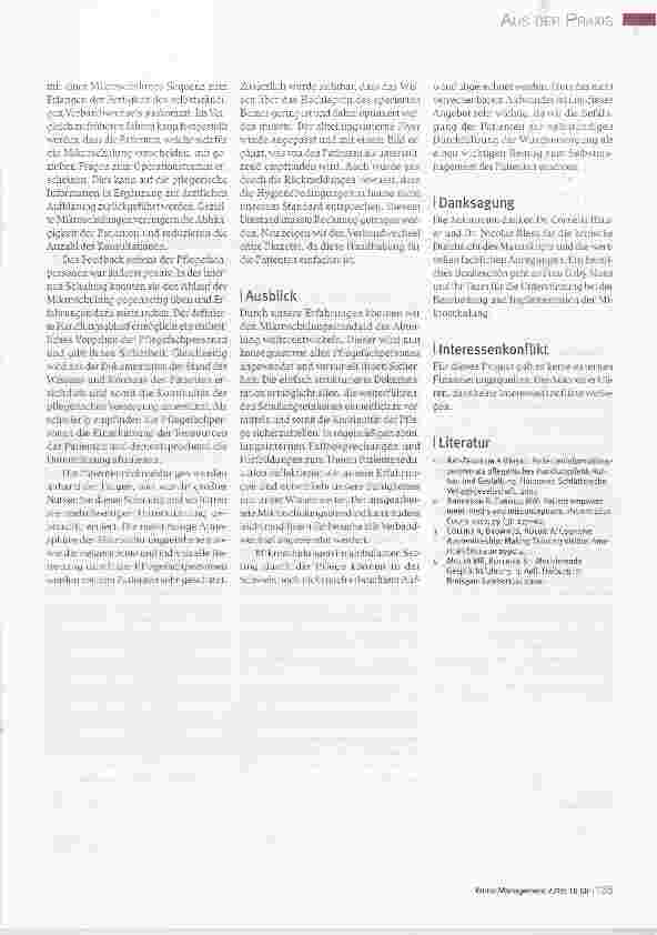 Vorschauseite 4: Selbstmanagement der Patienten durch Mikroschulung unterstützen