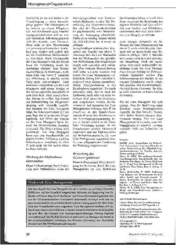 Vorschauseite 3: Lotsen im Gesundheitsnetz - In Lippstadt helfen Case Manager ambulant betreuten Patienten