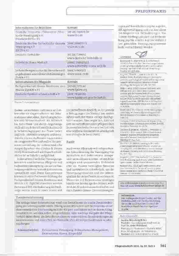 Vorschauseite 3: Enterostoma-Management Die Zurückeroberung des eigenen Körpers