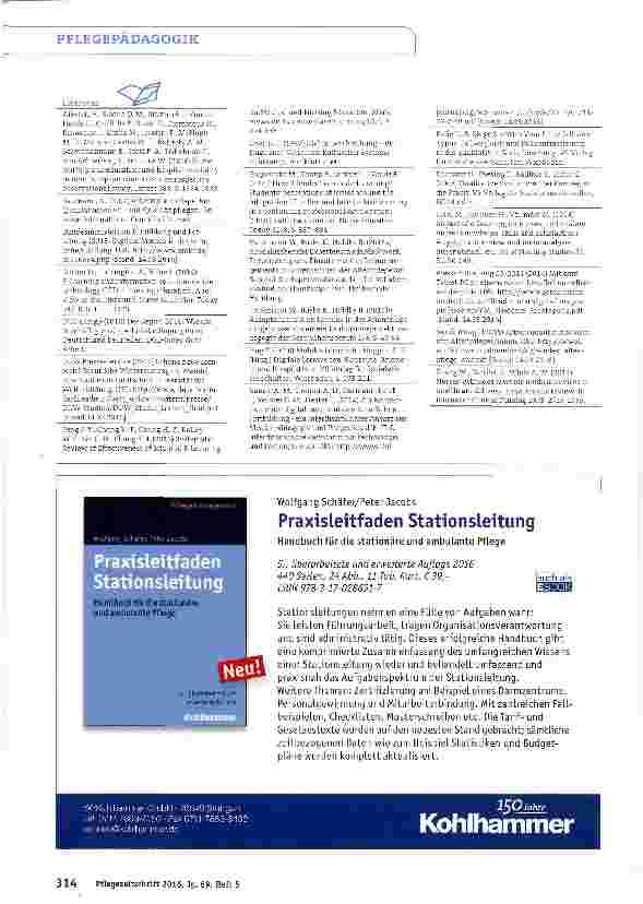 Vorschauseite 4: Das Projekt Expertenstandards@work