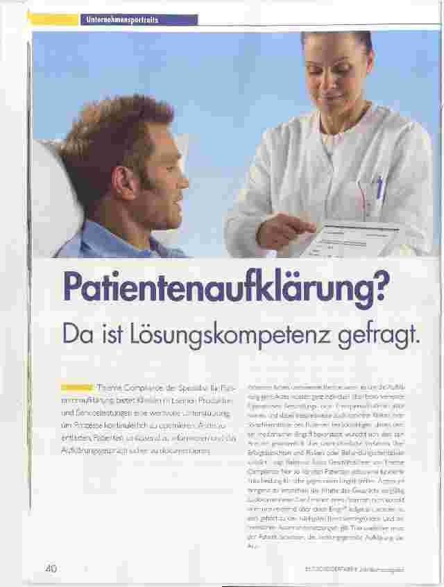 Vorschauseite 1: Patientenaulklärung?