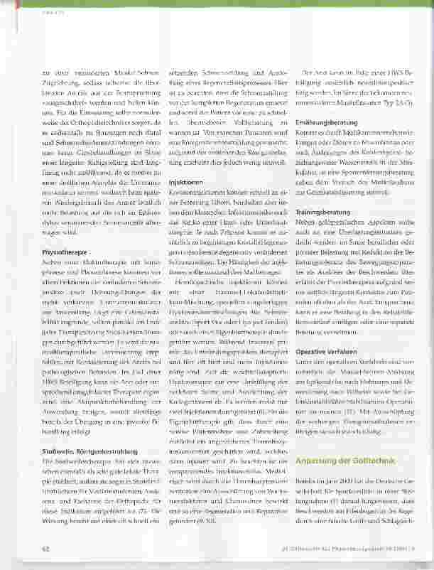 Vorschauseite 4: Der Golferellenbogen: Überlastung durch Technikfehler?