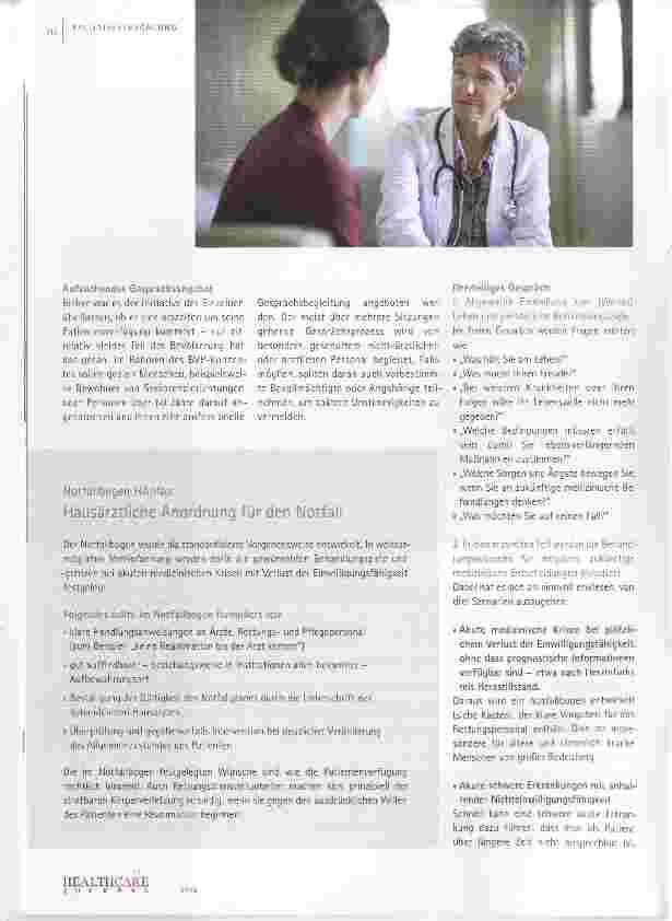 Vorschauseite 3: Der Patientenwille ist entscheidend