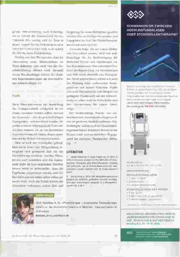 Vorschauseite 2: Assessments in der Physiotherapie