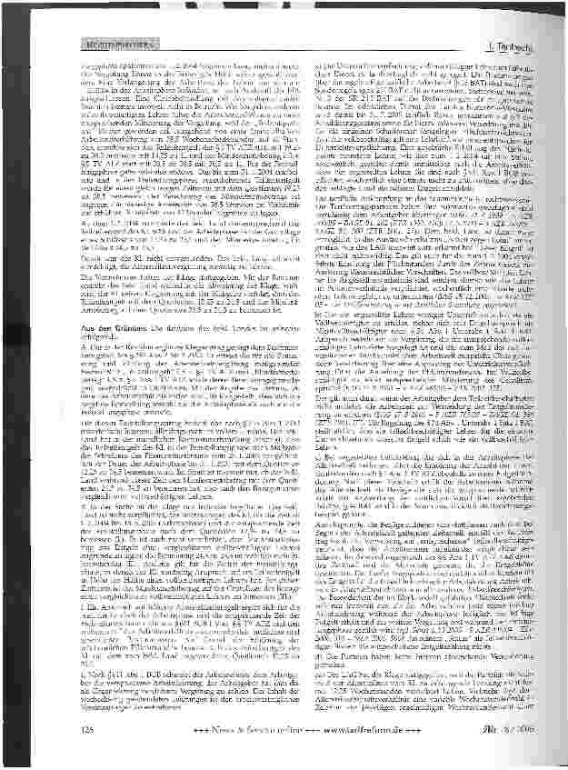 Vorschauseite 2: I. Tarifrecht