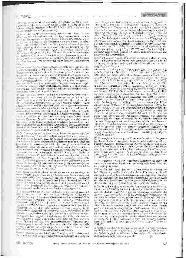 Vorschauseite 3: I. Tarifrecht