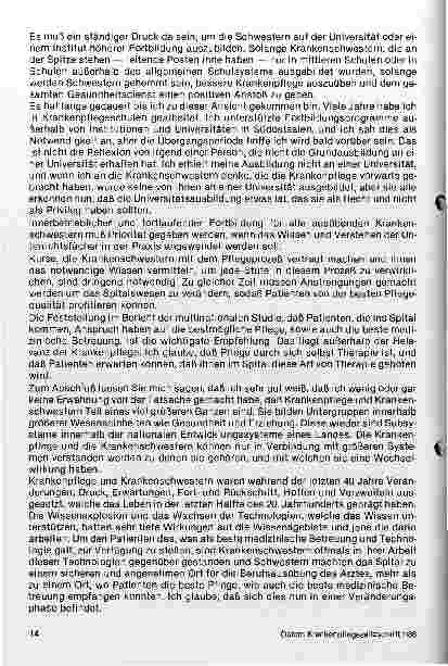 Vorschauseite 2: Perspektiven für die Zukunft - Fortsetzung und Schluß
