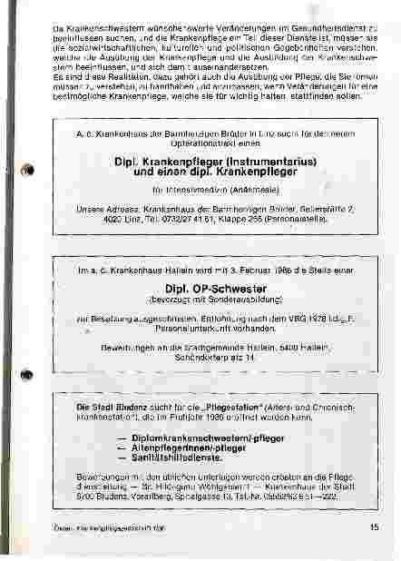 Vorschauseite 3: Perspektiven für die Zukunft - Fortsetzung und Schluß