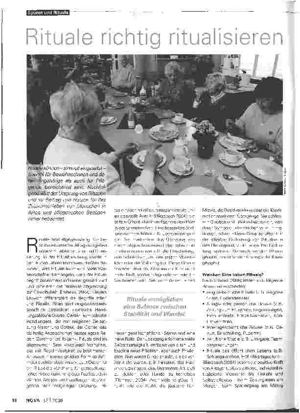 Vorschauseite 1: Rituale richtig ritualisieren