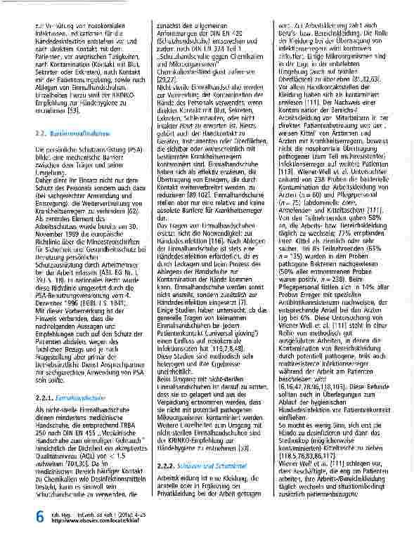 Vorschauseite 3: Infektionsprävention im Rahmen der Pflege und Behandlung von Patienten mit übertragbaren Krankheiten
