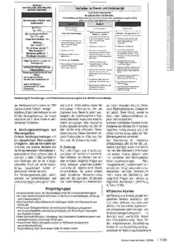 Vorschauseite 4: Nicht auf den Ernstfall warten