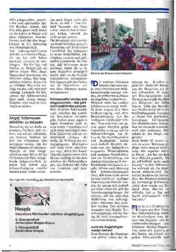 Vorschauseite 2: Wo das Sterben zum Leben gehört - ohne Schmerzen und Angst