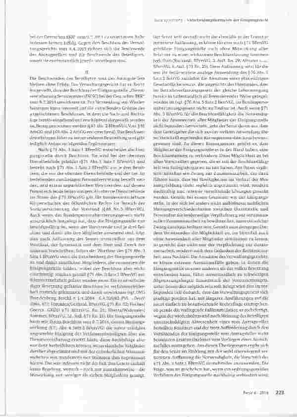 Vorschauseite 3: Entscheidungsformalien der Einigungsstelle