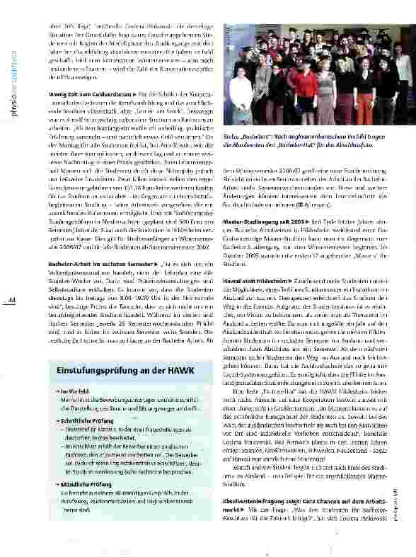 Vorschauseite 3: Pioniere der Akademisierung