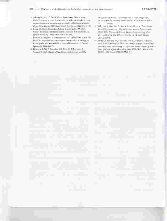 Vorschauseite 4: Individualisierte Medizin bei ausgewählten Krebserkrankungen