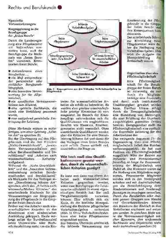 Vorschauseite 2: Pflegekammer - greifbares Ziel oder ferne Utopie?