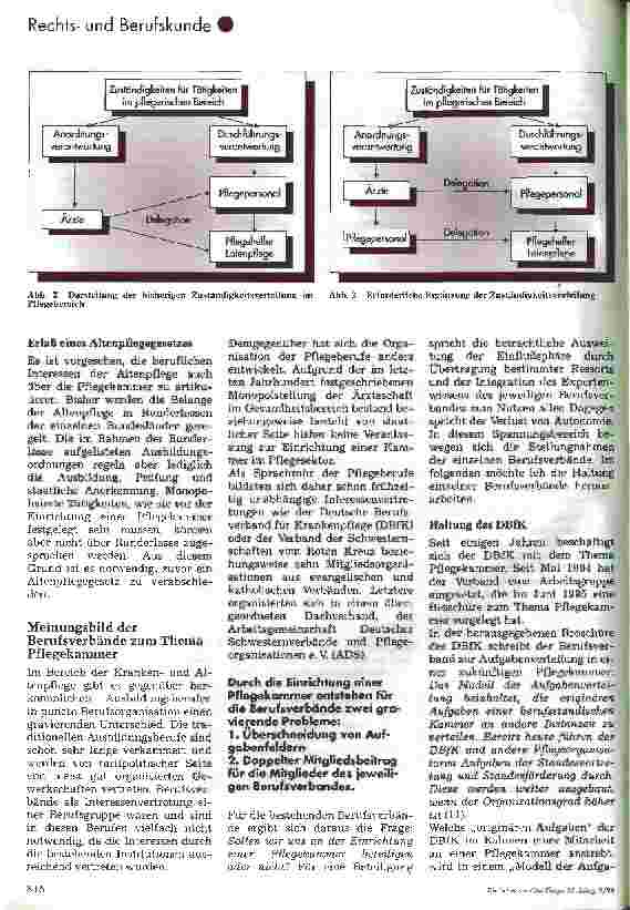 Vorschauseite 4: Pflegekammer - greifbares Ziel oder ferne Utopie?
