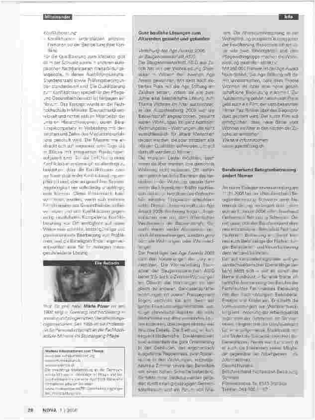 Vorschauseite 3: Mediation im Pflege-und Gesundheitsbereich