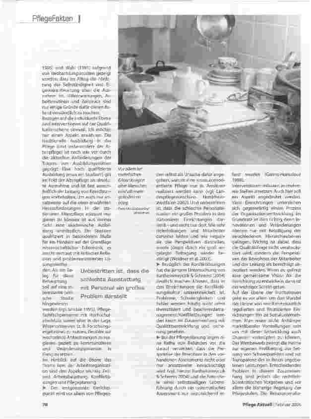 Vorschauseite 5: Selbständigkeit ist das Thema der PflegeFörderung und Aufrechterhaltung der Selbständigkeit als ein zentrales Paradigma der professionellen Pflege alter Menschen