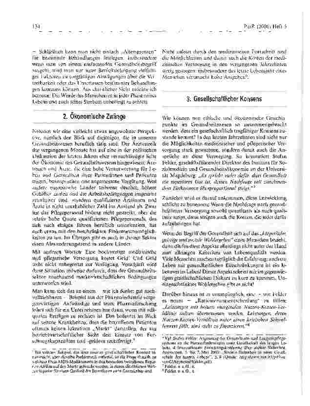 Vorschauseite 3: Ethik und Ökonomie - ein Widerspruch? *