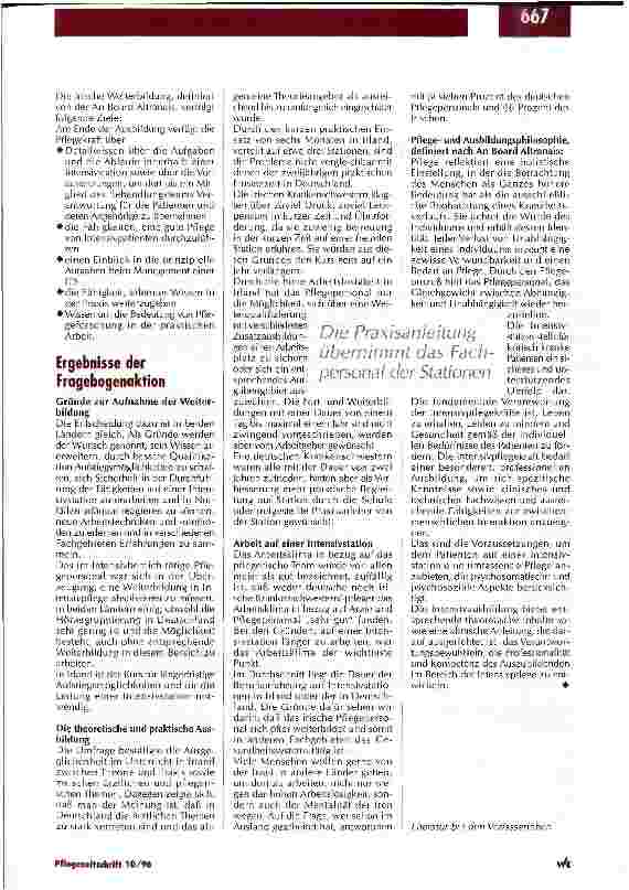 Vorschauseite 5: Weiterbildung für Anästhesie und Intensivmedizin: Vergleich Irland - Deutschland zeigt Gemeinsamkeiten