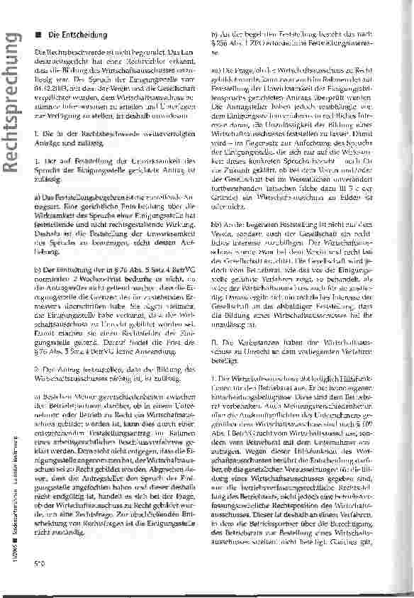 Vorschauseite 3: Tendenzunternehmen -karitative Bestimmung