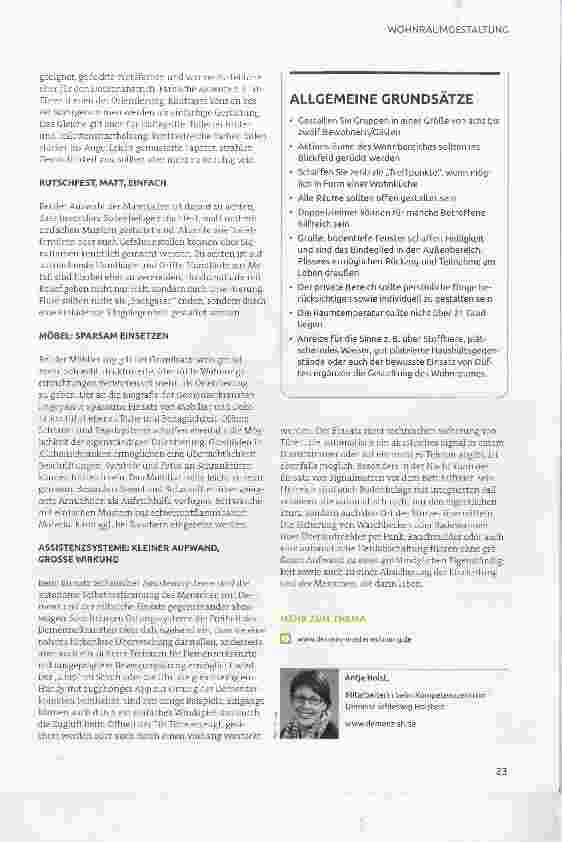 Vorschauseite 2: Sicher, orientiert, vertraut