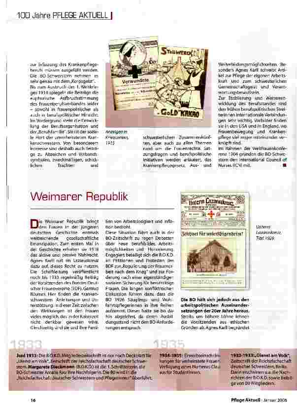 Vorschauseite 3: Die Zeitschrift war immer dabei