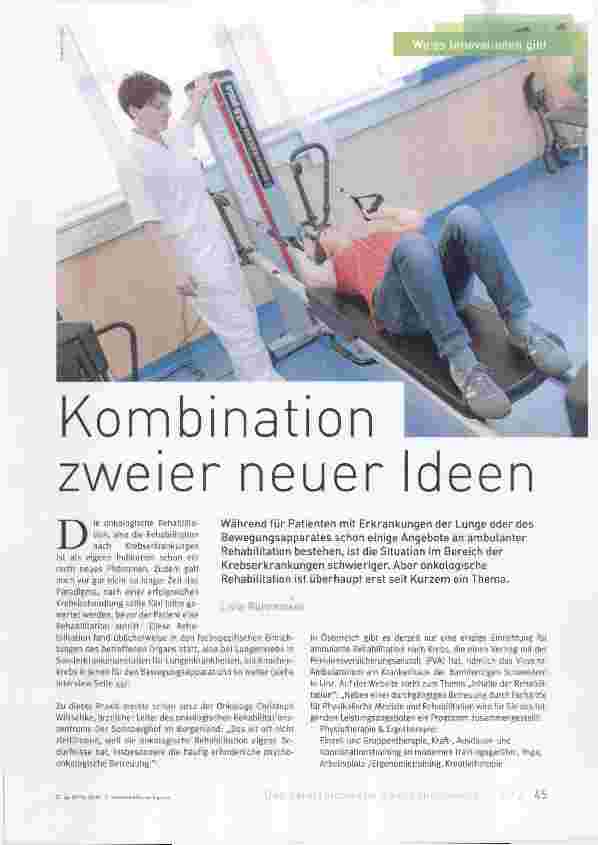 Vorschauseite 1: Kombination zweier neuer Ideen
