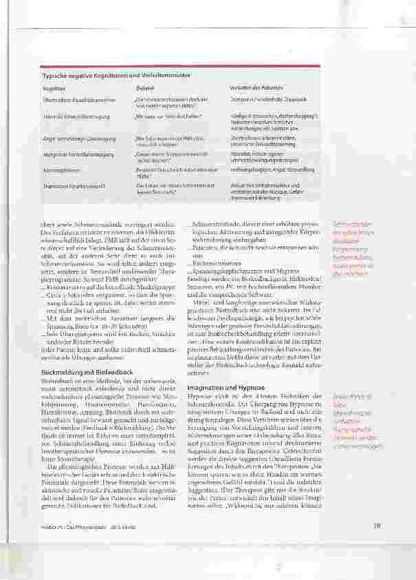 Vorschauseite 2: Psychophysiologische Verfahren In Trance Schmerzen reduzieren
