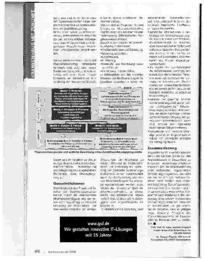Vorschauseite 4: Damit Veränderungsprozesse gelingen - Kostenreduzierung reicht nicht aus, um die Zukunft zu sichern