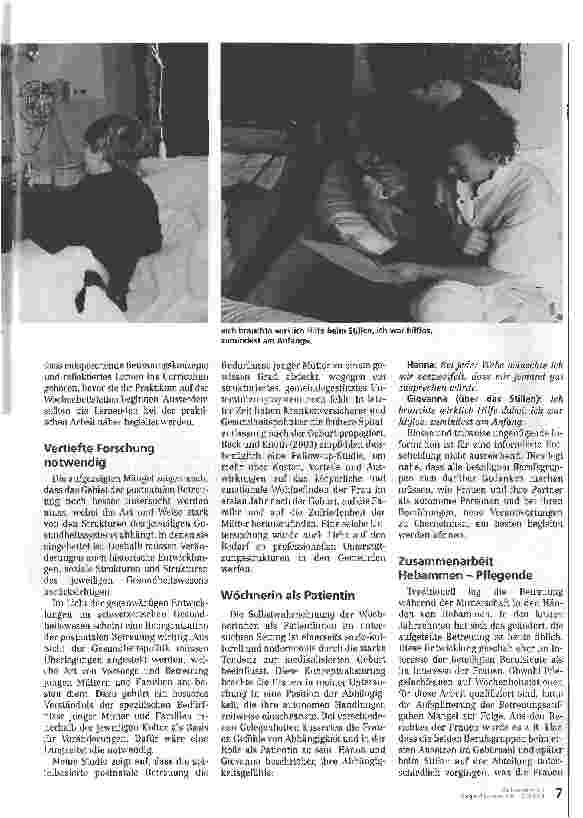Vorschauseite 4: Ja, ich fand es sehr streng, eine anstrengende Zeit