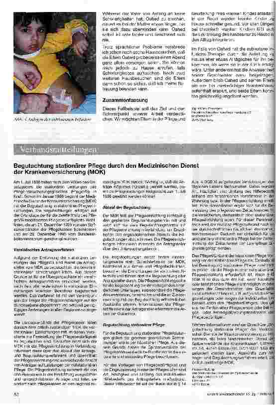 Vorschauseite 2: Thalassaemia major Häusliche Pflege bei einem sechsjährigen Jungen
