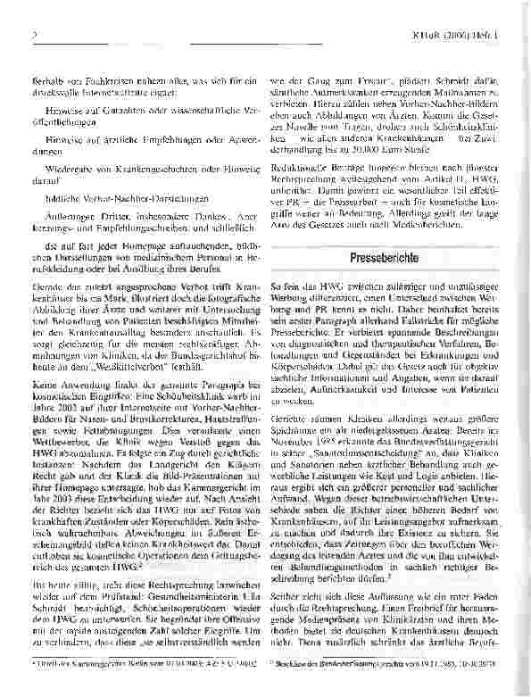 Vorschauseite 2: Öffentlichkeitsarbeit für Krankenhäuser - Mit Kompetenz und Kreativität durch den Gesetzesdschungel