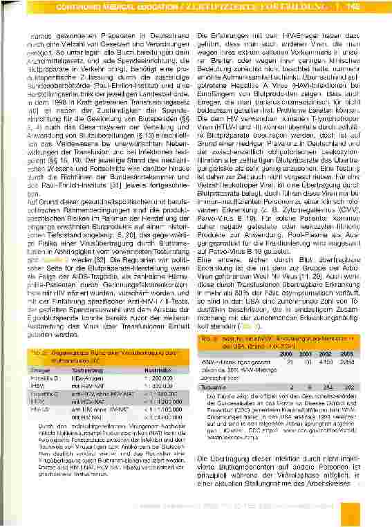 Vorschauseite 3: Risiken und Alternativen der Transfusion