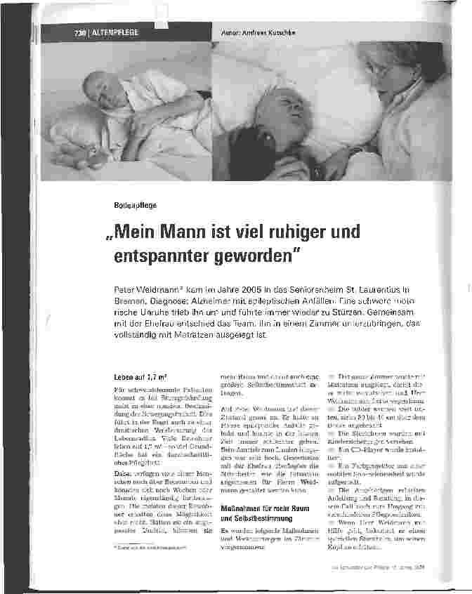 Vorschauseite 1: Mein Mann ist viel ruhiger und entspannter geworden